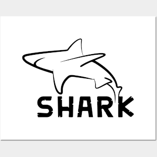 Shark artwork Posters and Art